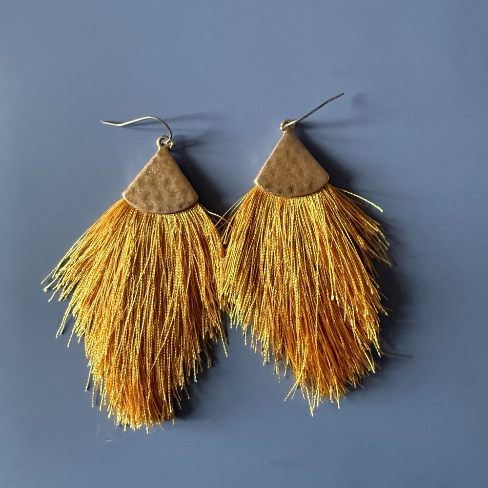 J. Spencer Fringe Dangle Earrings